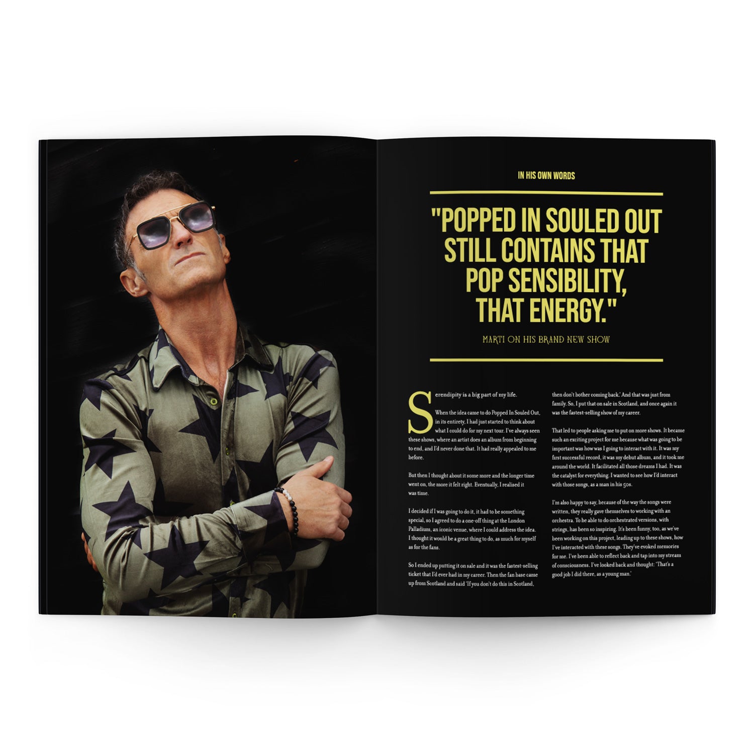 Popped in Souled Out — Tour Brochure 2023
