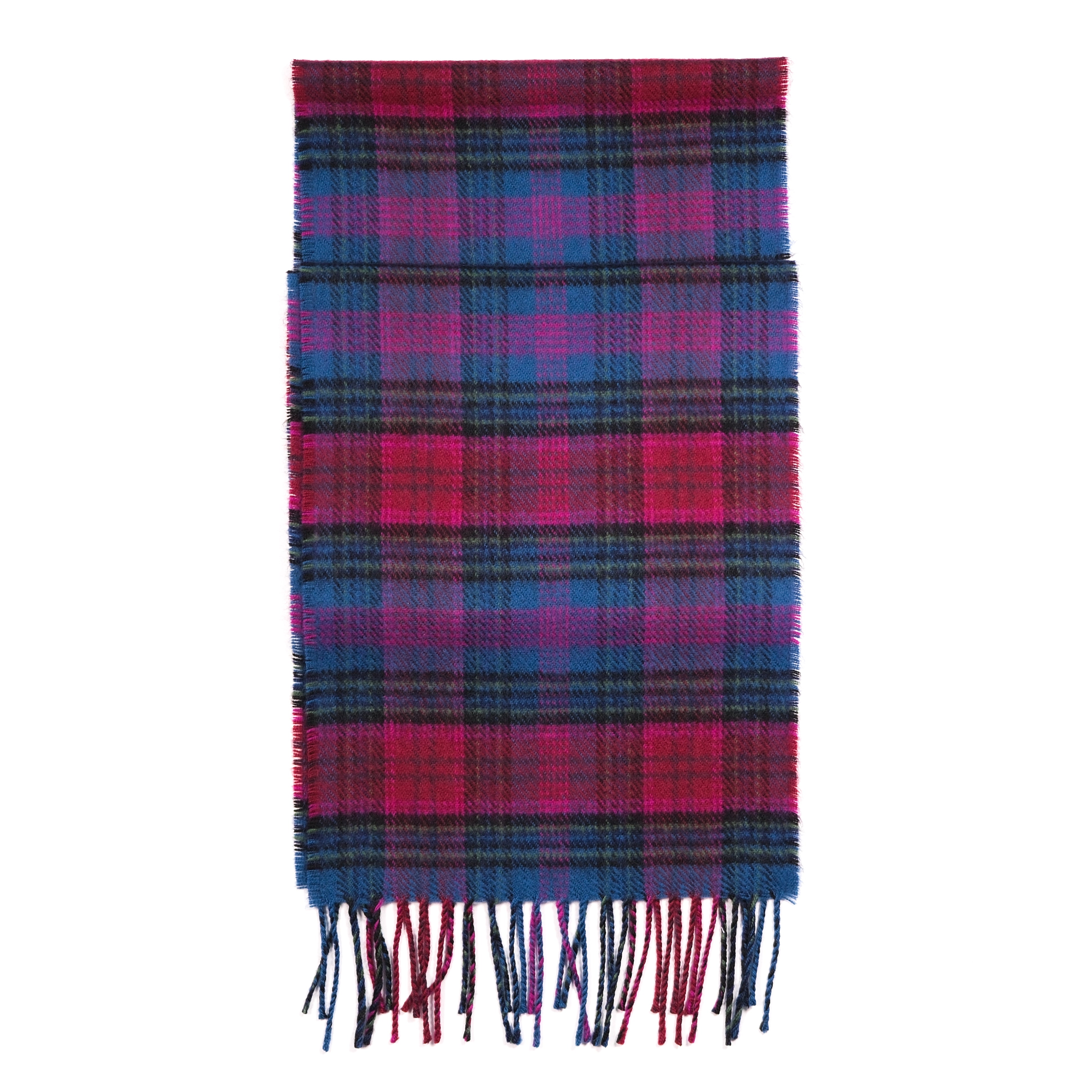 Love is All Around Lambswool Signature Tartan Scarf