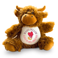 Love is All Around Highland Coo