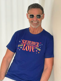 Summer of Love 2026 Tour T-Shirt Cobalt