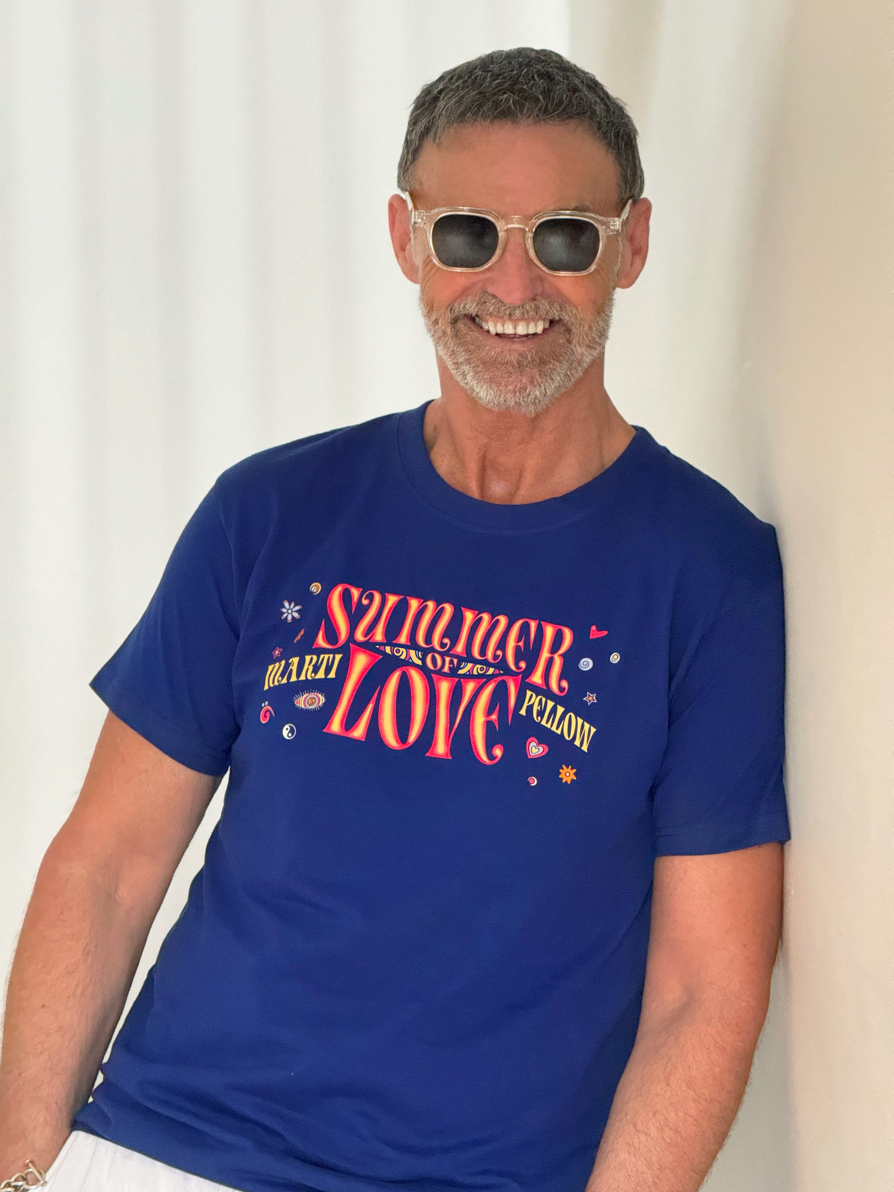 Summer of Love 2026 Tour T-Shirt Cobalt