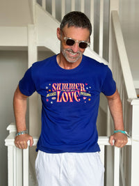Summer of Love 2026 Tour T-Shirt Cobalt