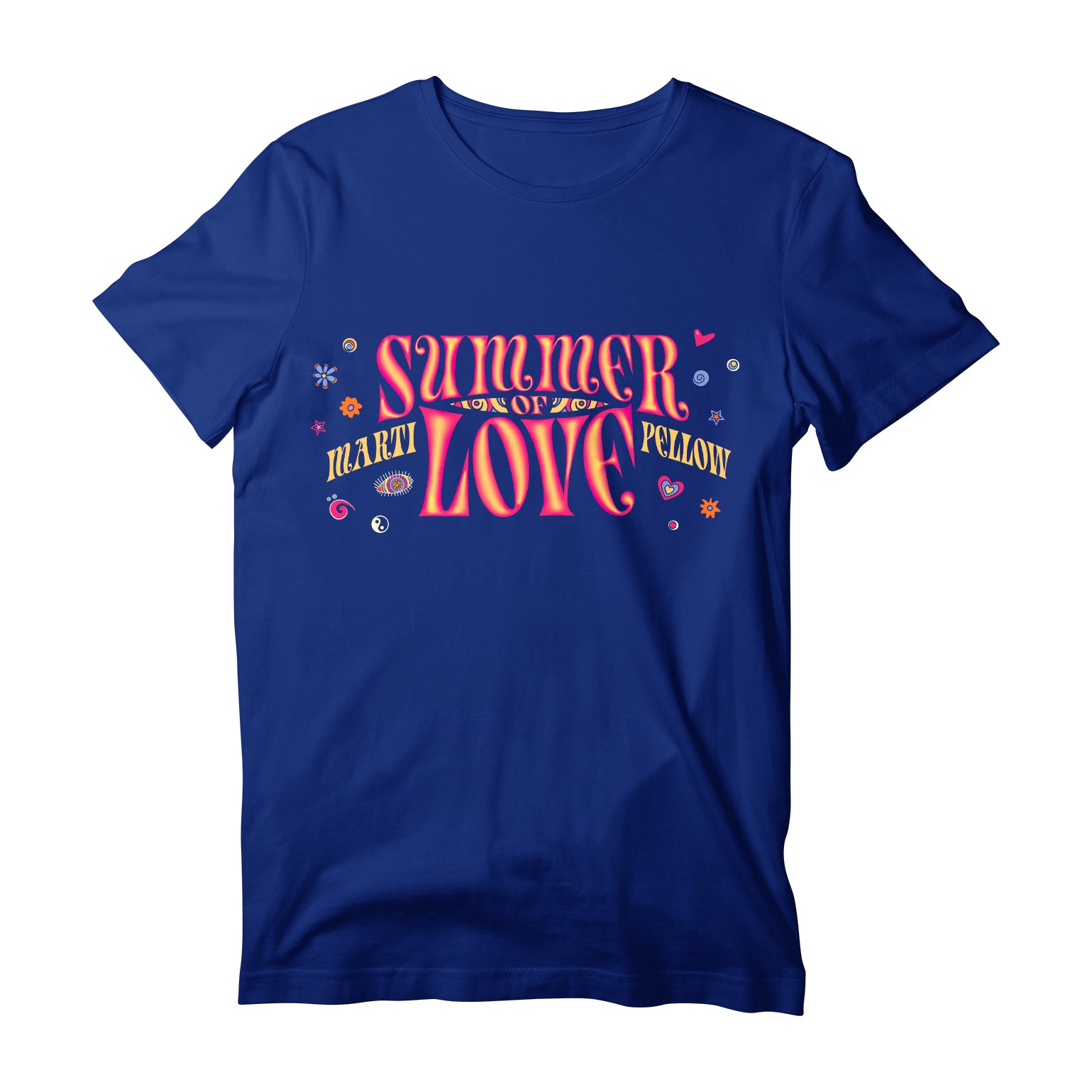 Summer of Love 2026 Tour T-Shirt Cobalt