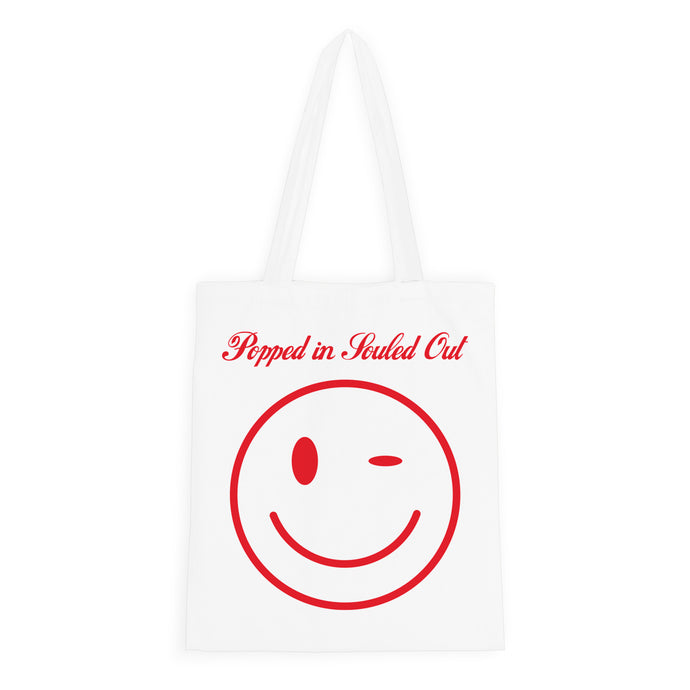 Popped in Souled Out Smiley Tote Bag